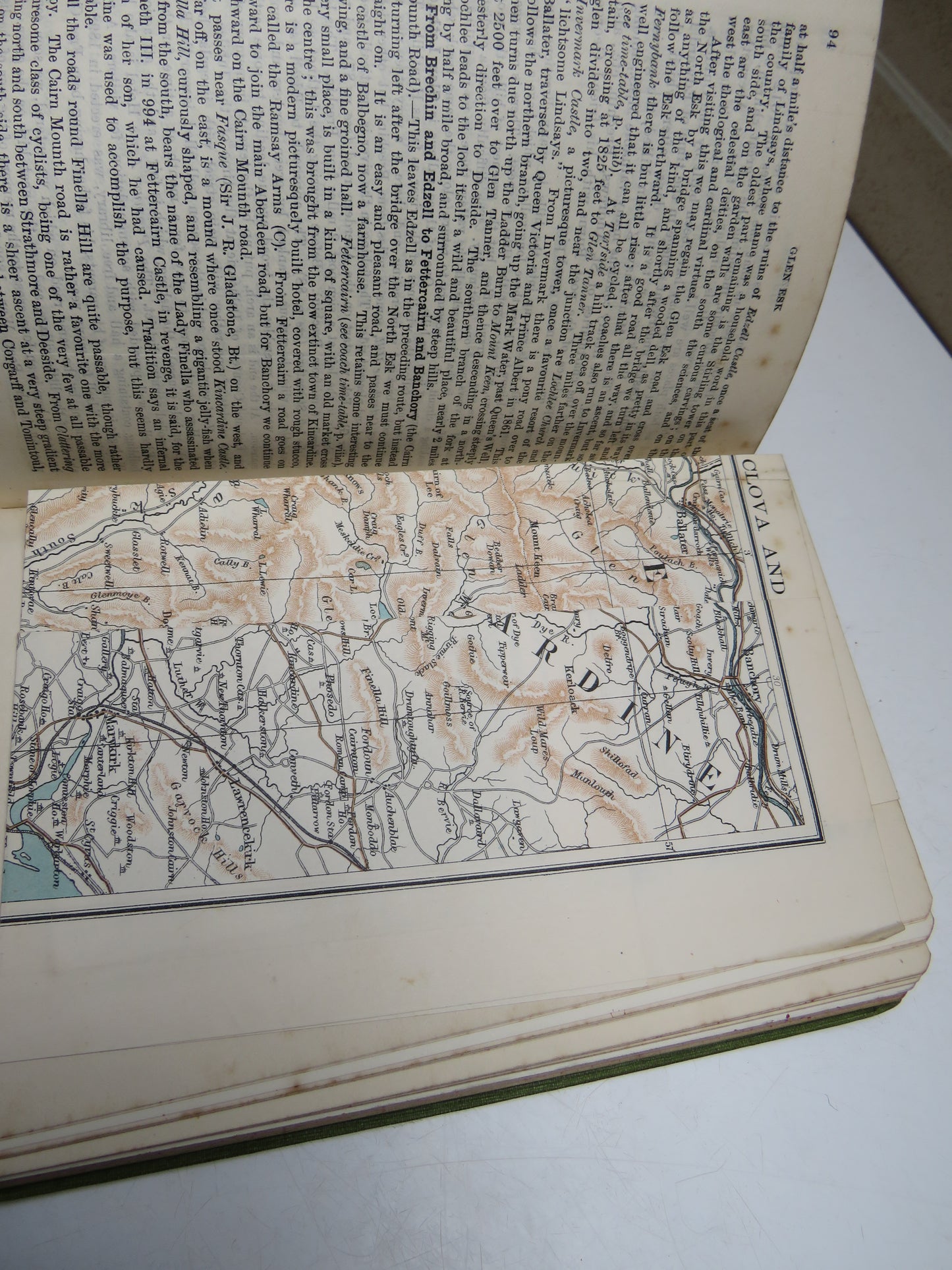 Black's Guide To Scotland East Central Edited By G. E. Mitton 1904
