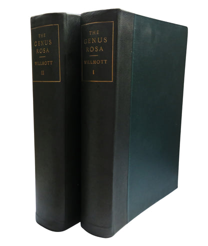The Genus Rosa by Ellen Willmott, Vol I-II, 1914, Rare Antique Books book front cover