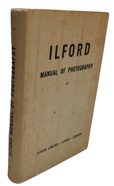 The Ilford Manual of Photography Edited by James Mitchell 1954 book front cover
