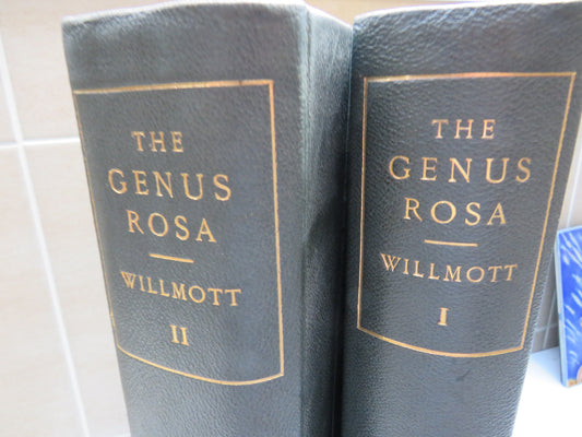 The Genus Rosa by Ellen Willmott, Vol I-II, 1914, Rare Antique Books