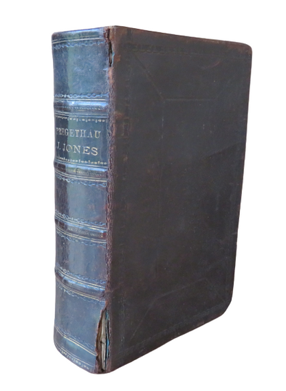 Pregethau Y Diweddar Barch. John Jones Tal-Y-Sarn Gyda Rhagdraeth Gan Y Golygydd 1869 book front cover