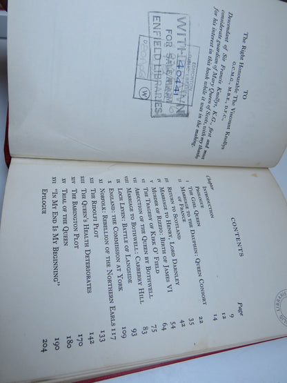 Mary Queen of Scots The Daughter of Debate By Sir Arthur Salusbury MacNalty 1960 book image 4