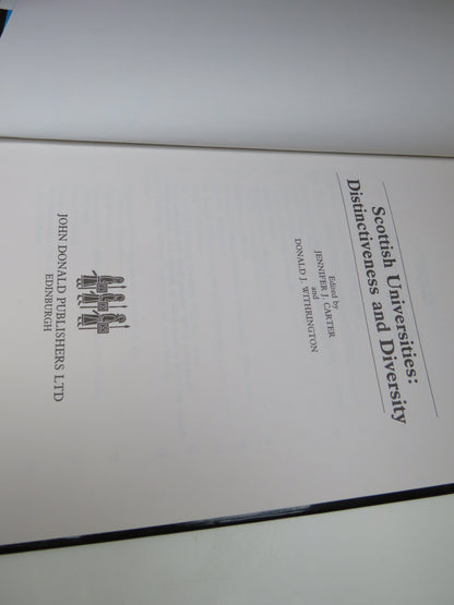 Scottish Universities: Distinctiveness and Diversity Edited By Jennifer J. Carter and Donald J. With book image 5