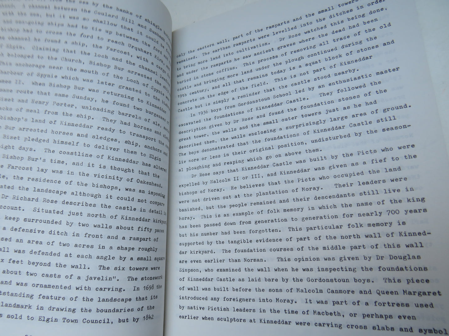 The Parish of Drainie and Lossiemouth By Agnes Keith 1975