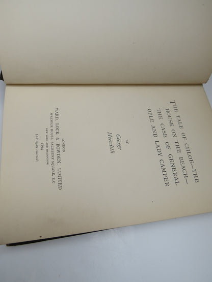 The Tale of Chloe-The House On The Beach-The Case of General Ople and Lady Camper By George Meredith book image 4