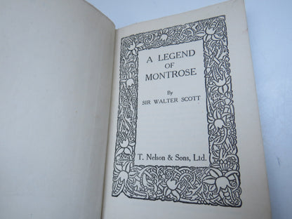 A Legend of Montrose By Sir Walter Scott, Antique Book book image 2