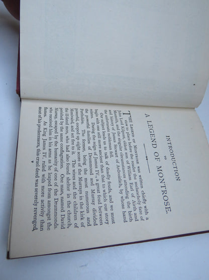 A Legend of Montrose By Sir Walter Scott, Antique Book book image 3