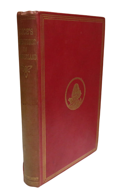 Alice's Adventures In Wonderland by Lewis Carroll, 1899, Antique Children's Book book front cover