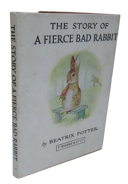 The Story of A Fierce Bad Rabbit, Beatrix Potter, 1969, Vintage Children's Book book front cover