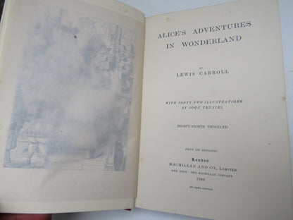 Alice's Adventures In Wonderland by Lewis Carroll, 1899, Antique Children's Book book image 4