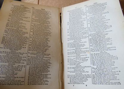 Antique Welsh Book - Mynegeir Ysgrythyrol Neu Ddangoseg book image 6