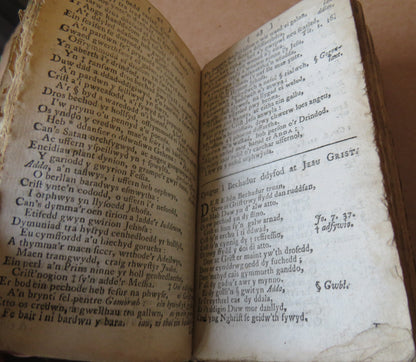 Sef, Gwait Mr Rees Prichard Cynt Ficcer Llanddyfri 1766 book image 7