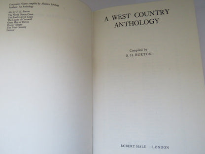 A West Country Anthology Compiled By S.H. Burton 1975 book image 2