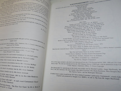 The Story of Carmunnock By Mrs B.W.H. Herbert 1989 Author Signed book image 4