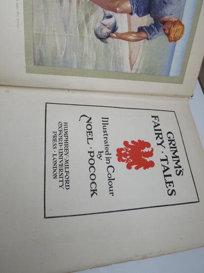 Grimm's Fairy Tales Illustrated In Colour By Noel. Pocock 1926 book image 6