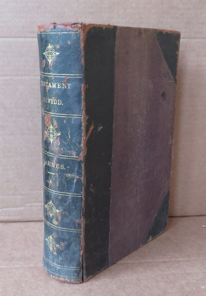 Y Testament Newydd Gyda Sylwadau Eglurhaol Ac Ymarferol Gan Y Parch Albert Barnes 1860 book image 2