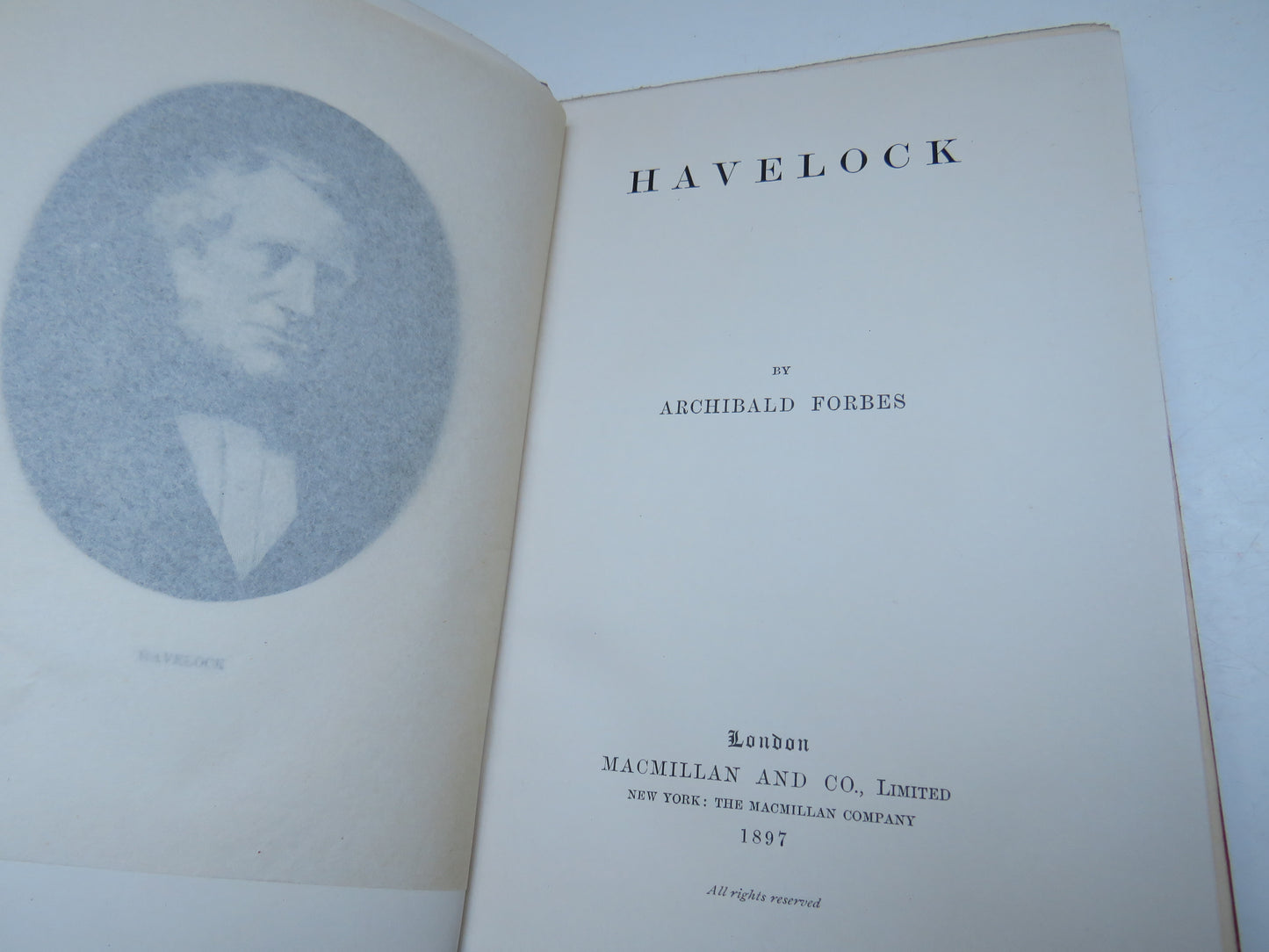 Havelock By Archibald Forbes 1897 English Men of Action