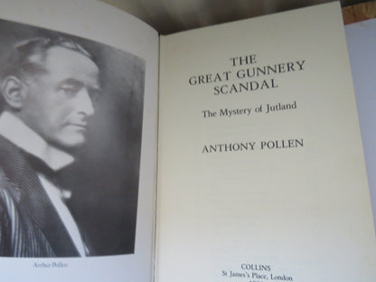 The Great Gunnery Scandal The Mystery of Jutland By Anthony Pollen 1980 book image 2
