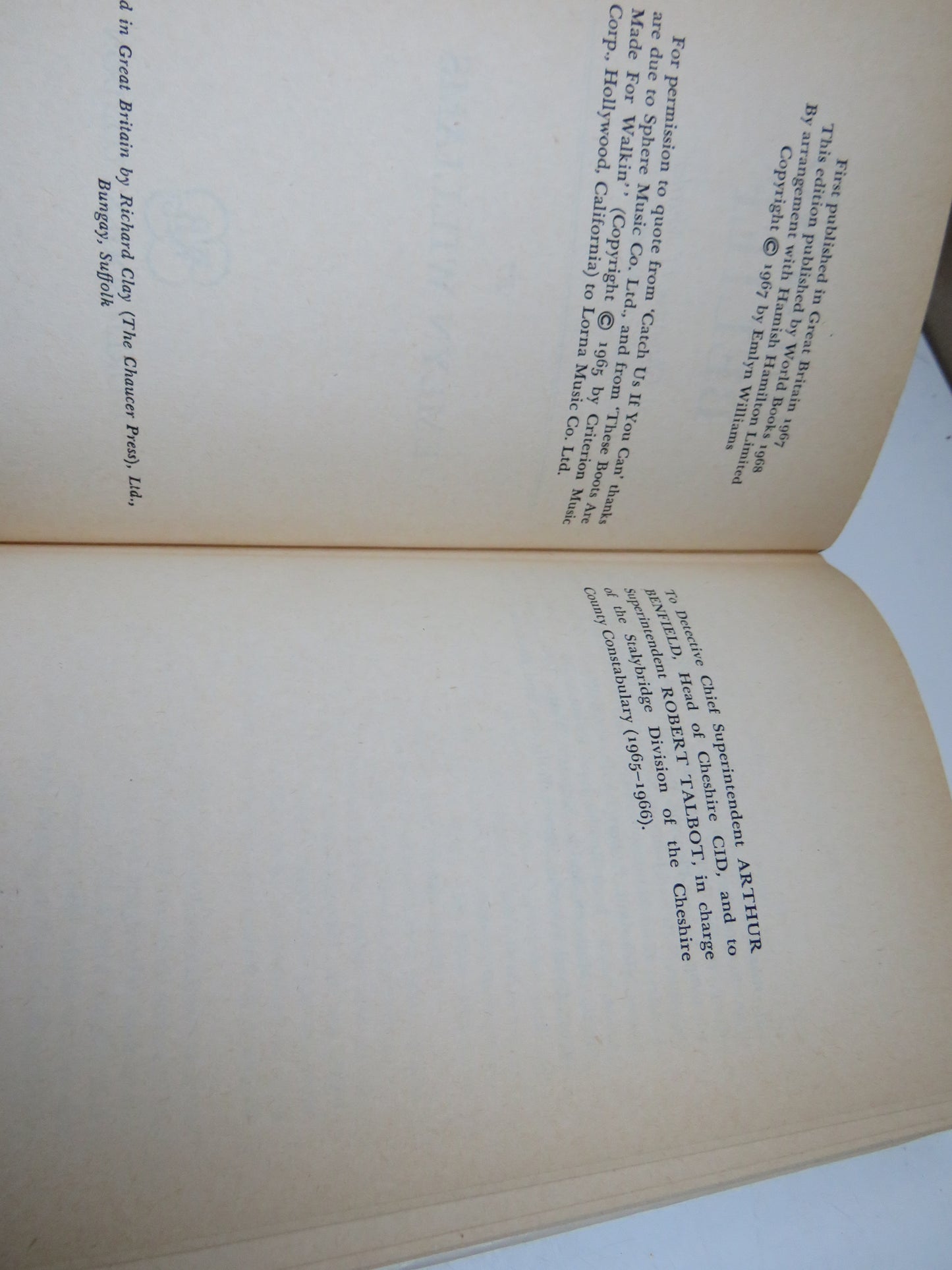 Beyond Belief A Chronicle of Murder and Its Detection By Emlyn Williams 1968