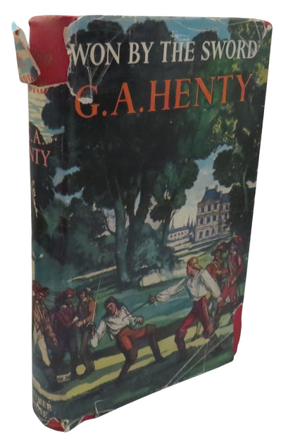 Won By The Sword A Tale of The Thirty Years War By G.A. Henty 1956 book front cover
