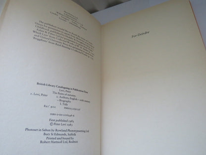 The Flutes of Autumn By Peter Levi 1983 book image 3