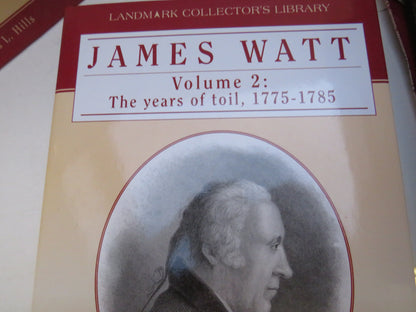 James Watt By Rev. Dr. Richard L. Hills 3 Volume Set  His Time in Scotland 1736-1774, The Years of T book image 3