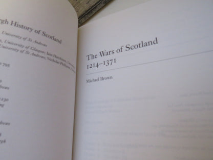The Wars of Scotland 1214-1371 By Michael Brown 2004 book image 4