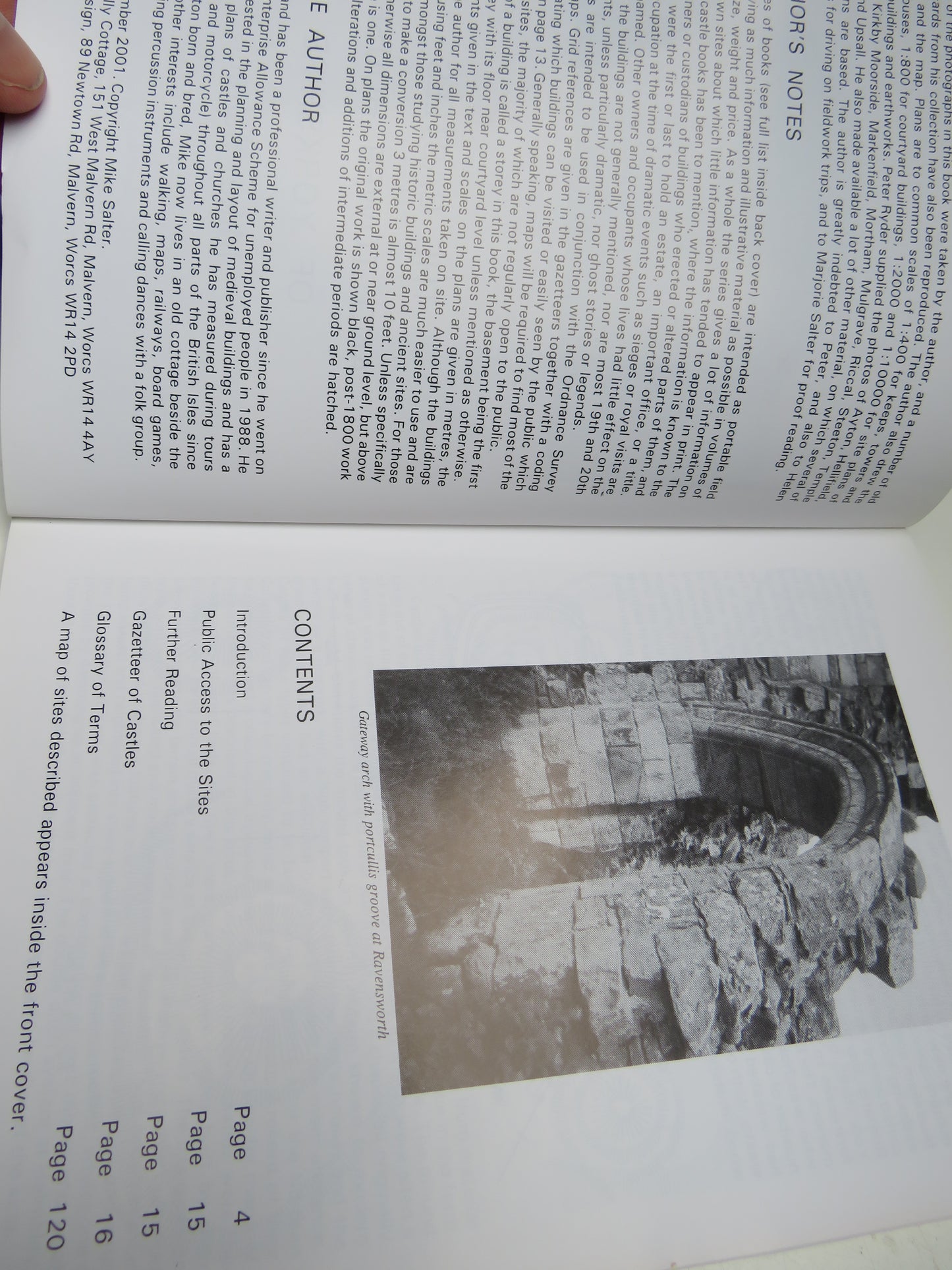 The Castles and Tower Houses of Yorkshire By Mike Salter 2001