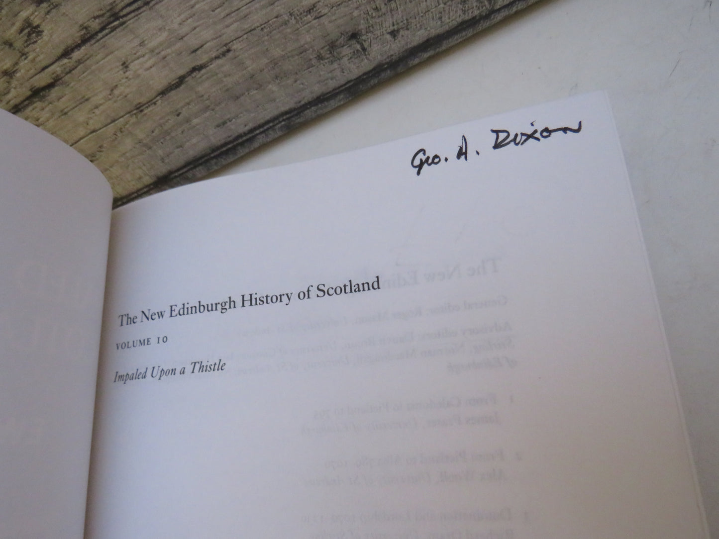 Impaled Upon A Thistle Scotland Since 1880 By Ewen A. Cameron 2010