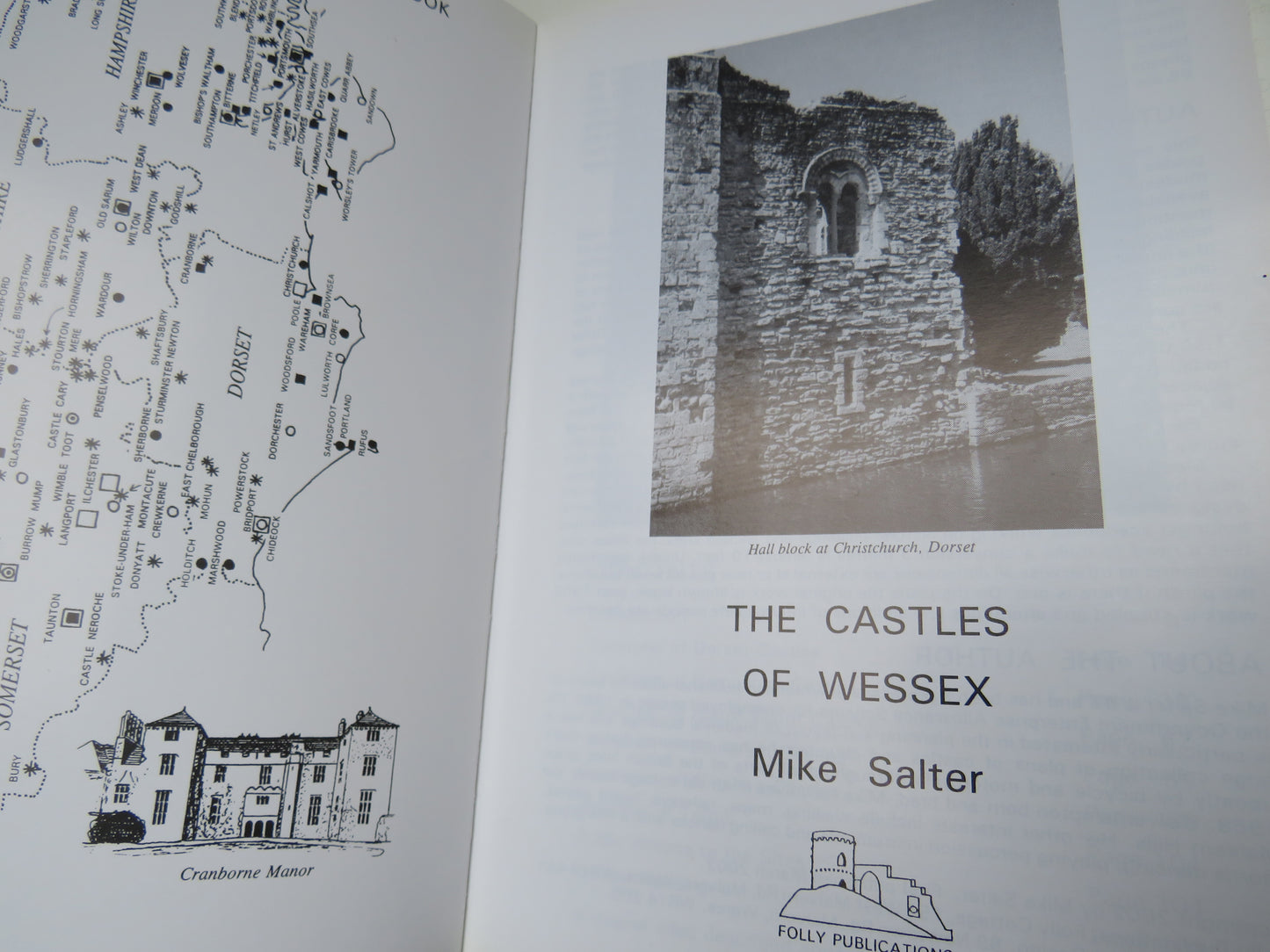 The Castles of Wessex By Mike Salter 2002