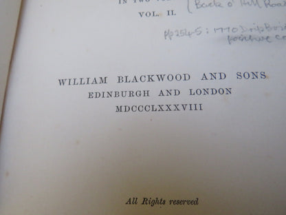 Scotland and Scotsmen In Eighteenth Century 2 Volume II Set 1888 book image 7