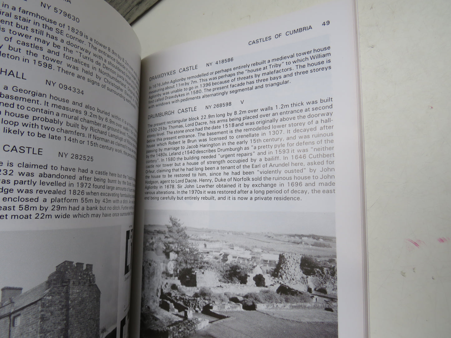 The Castles and Tower Houses of Cumbria By Mike Salter 1998