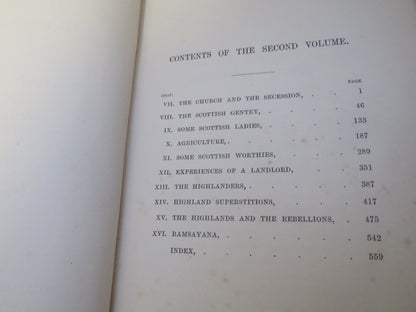 Scotland and Scotsmen In Eighteenth Century 2 Volume II Set 1888 book image 8