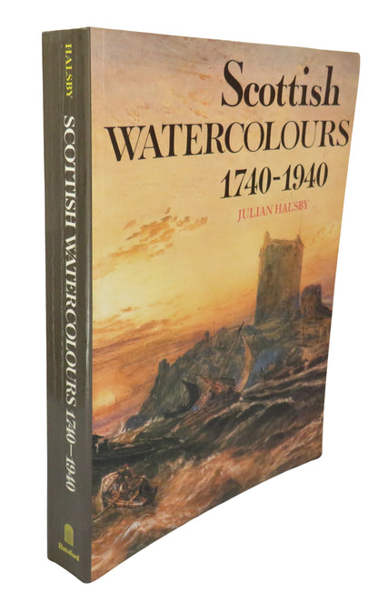 Scottish Watercolours 1740-1940 By Julian Halsby 1989 book front cover