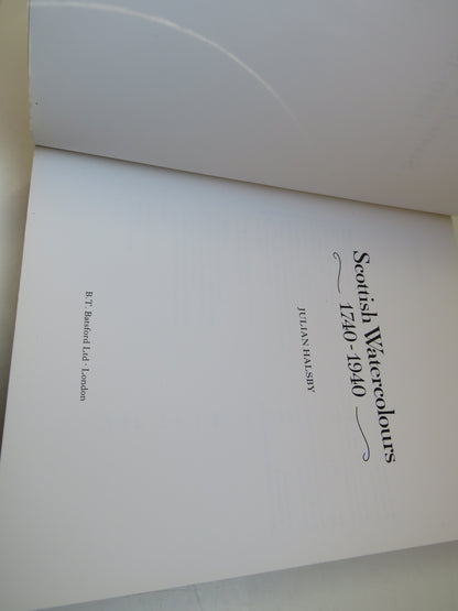 Scottish Watercolours 1740-1940 By Julian Halsby 1989 book image 3