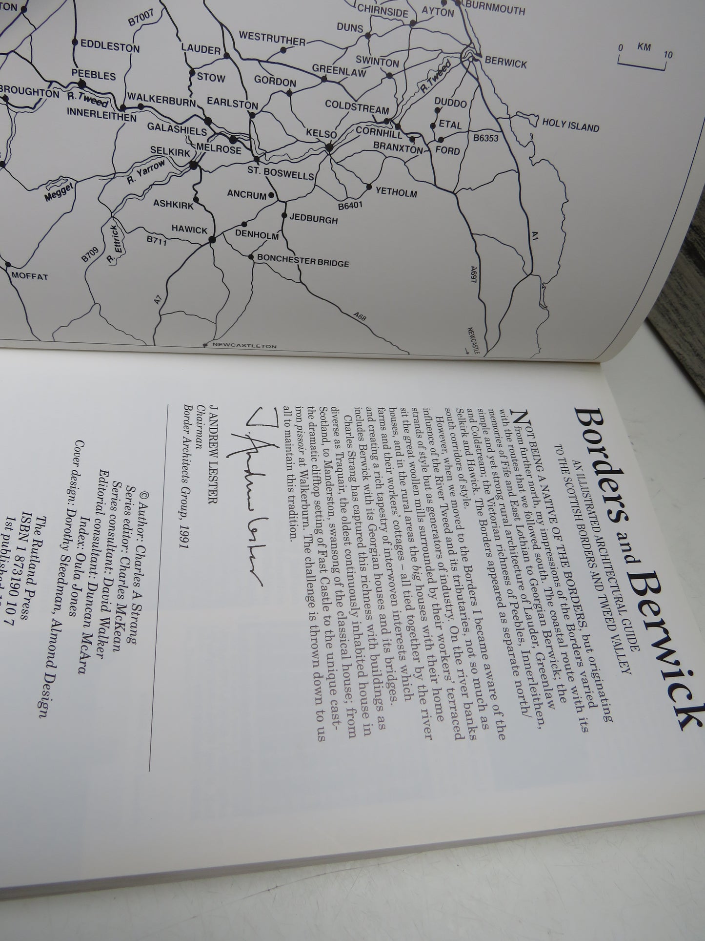 Borders and Berwick An Illustrated Guide To The Scottish Borders and Tweed Valley 1994