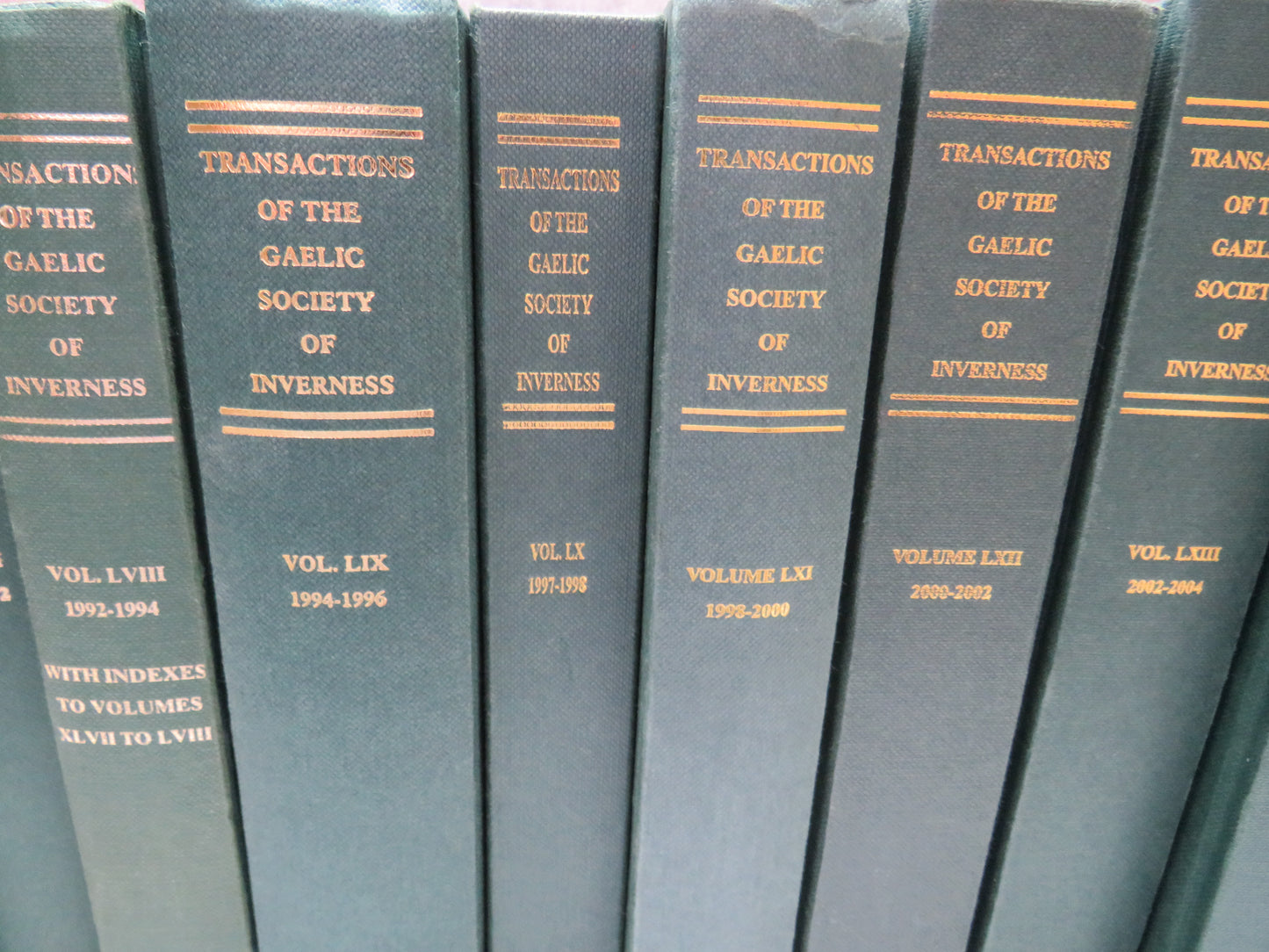 Collection of 20 Volumes of "Transactions Of The Gaelic Society of Inverness" 1908-2006 book image 5