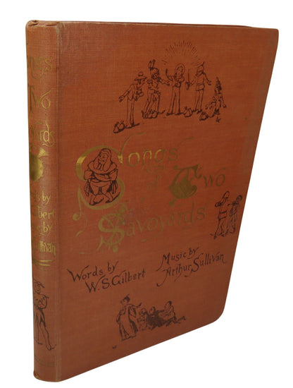 Songs of Two Savoyards Words and Illustrations By W. S. Gilbert Music By Arthur Sullivan book front cover
