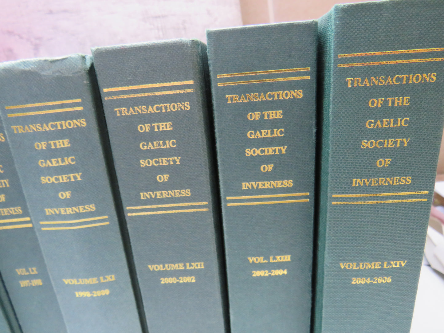 Collection of 20 Volumes of "Transactions Of The Gaelic Society of Inverness" 1908-2006 book image 6