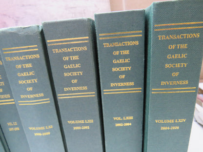 Collection of 20 Volumes of "Transactions Of The Gaelic Society of Inverness" 1908-2006 book image 6