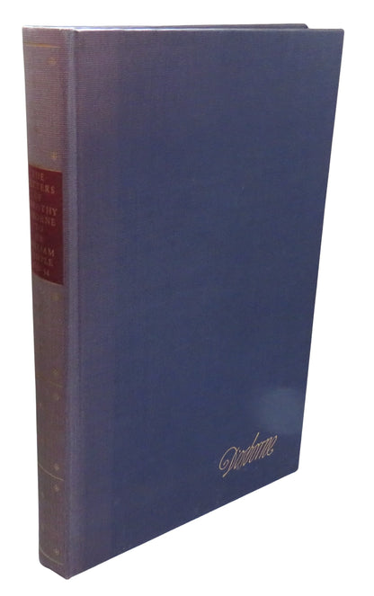 The Letters of Dorothy Osborne To Sir William Temple 1652-54 Folio Society 1968 book front cover