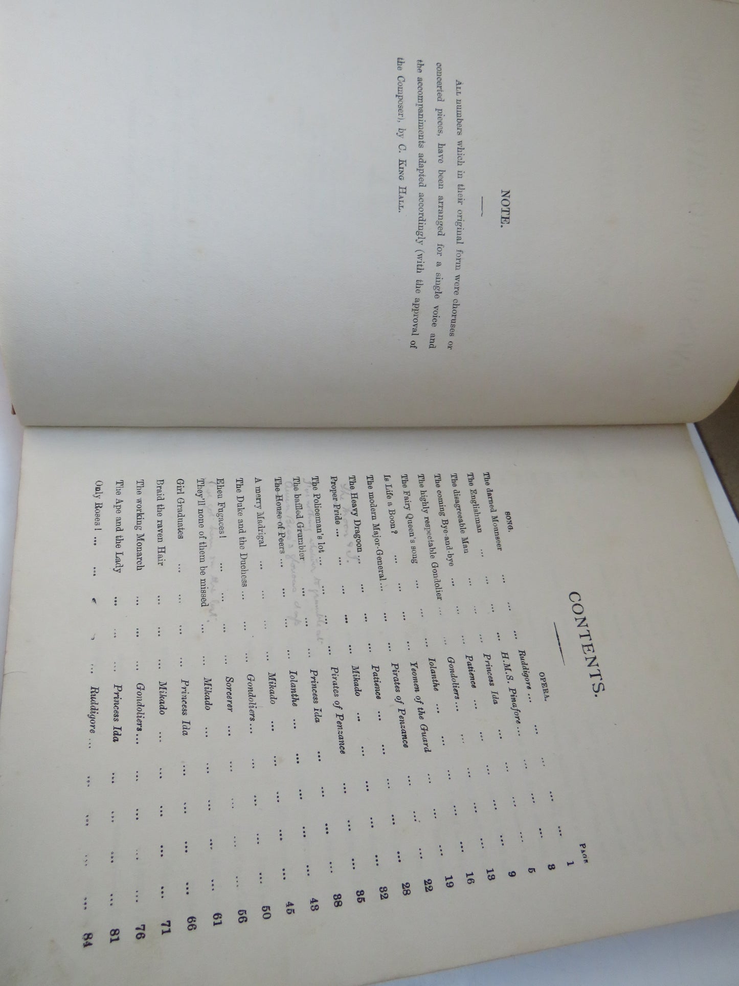 Songs of Two Savoyards Words and Illustrations By W. S. Gilbert Music By Arthur Sullivan