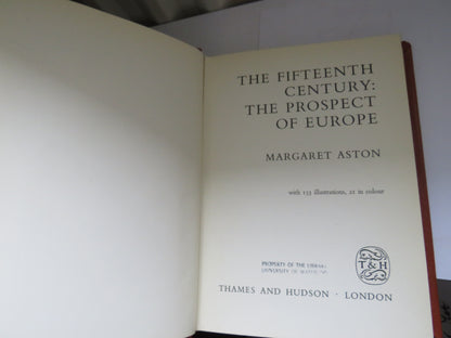 The Fifteenth Century: The Prospect of Europe By Margaret Aston 1968 book image 3