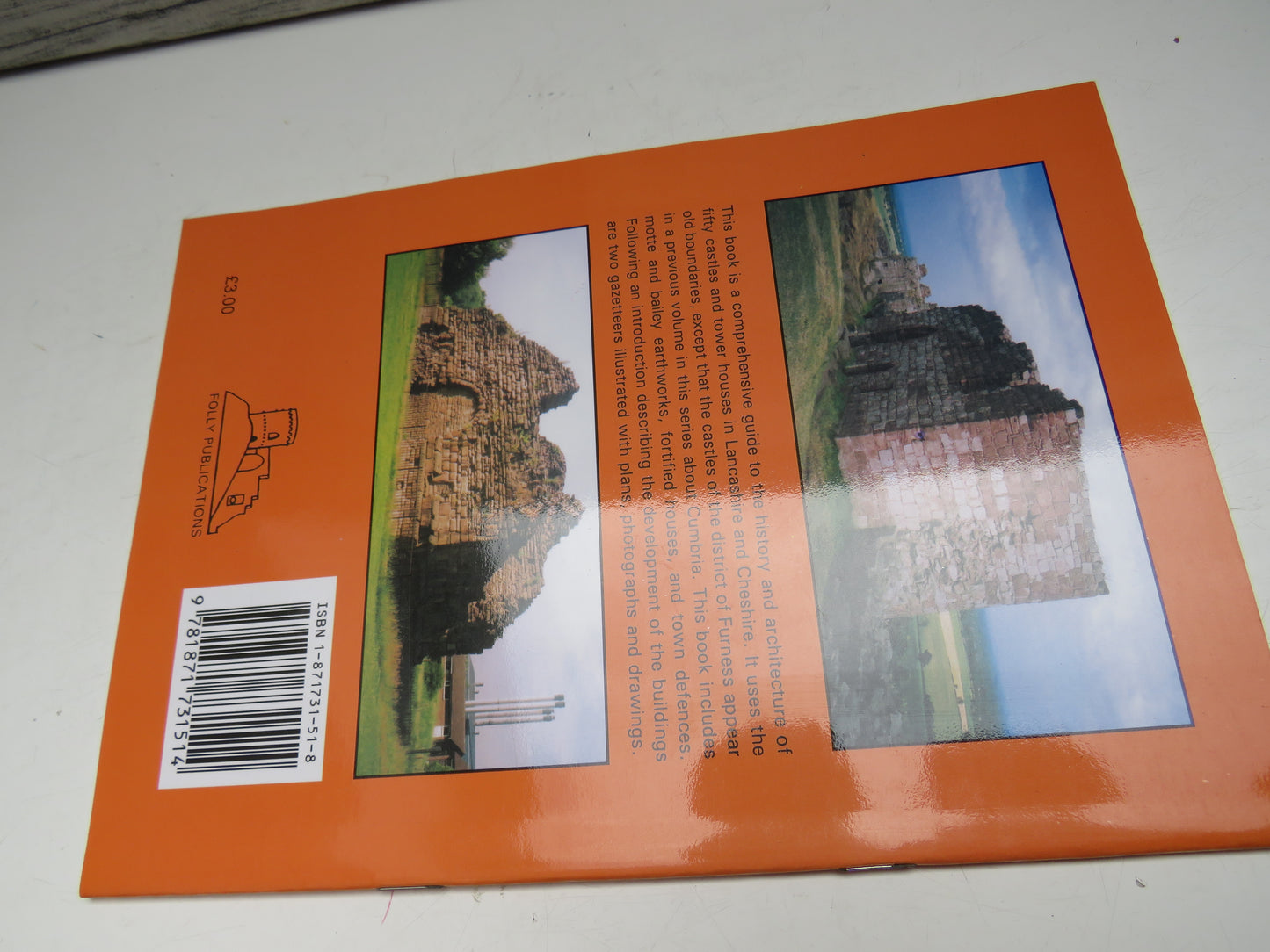 The Castles and Tower Houses of Lancashire and Cheshire By Mike Salter 2001