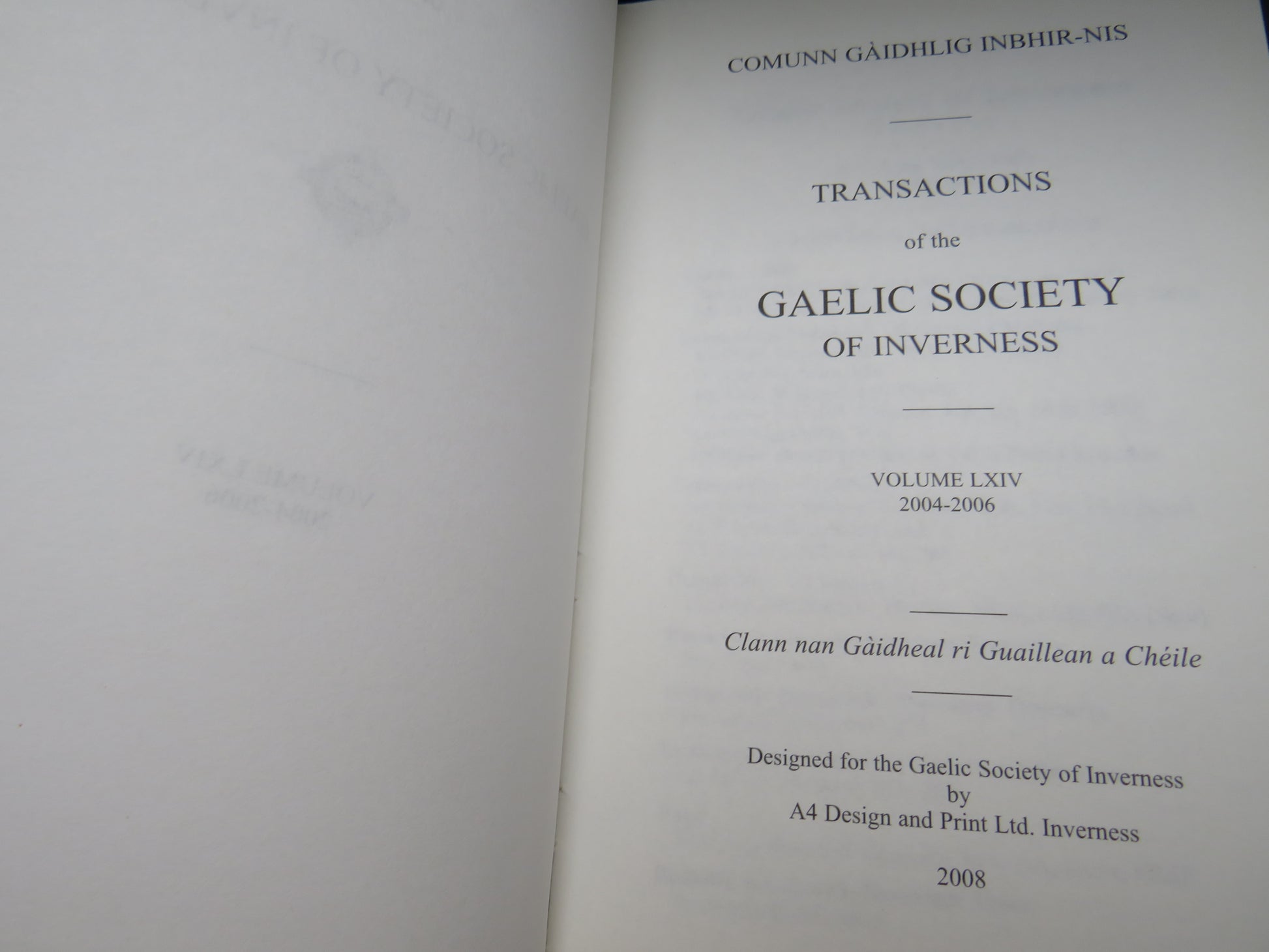 Collection of 20 Volumes of "Transactions Of The Gaelic Society of Inverness" 1908-2006 book image 15