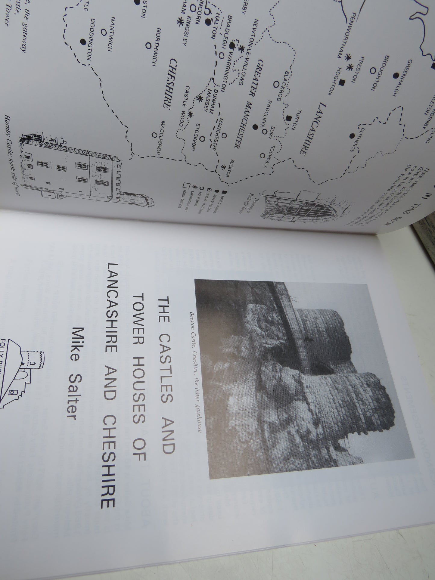 The Castles and Tower Houses of Lancashire and Cheshire By Mike Salter 2001