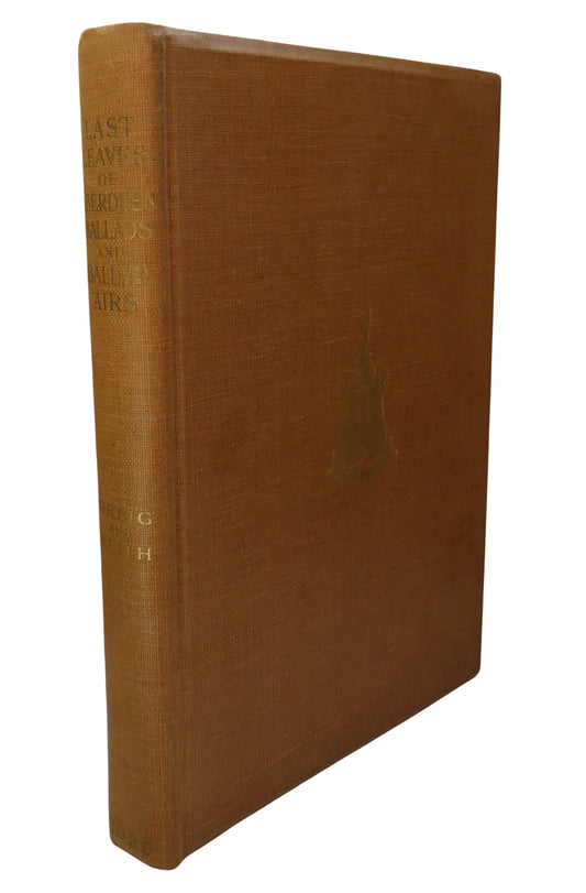 Last Leaves of Traditional Ballads and Ballad Airs, Gavin Greig, Alexander Keith, 1925, Vintage Music Book