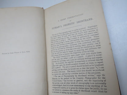 A History of Shorthand By Isaac Pitman 1891 Antique Book book image 3