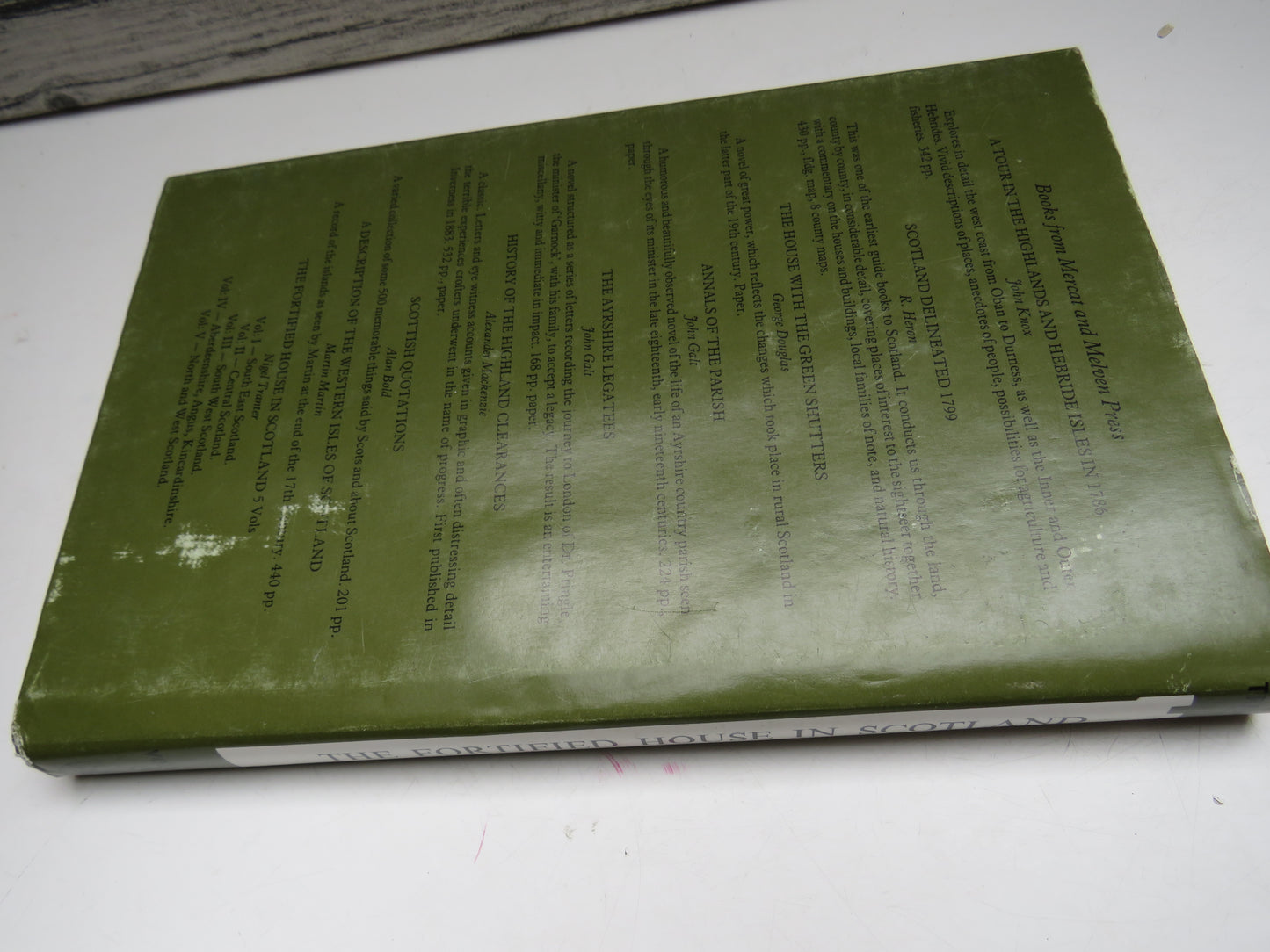 The Fortified House In Scotland By Nigel Tranter Author Signed Volume Four Aberdeenshire, Angus and Kincardineshire 1986