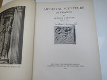 Load image into Gallery viewer, Medieval Sculpture In France By Arthur Gardner 1931 Antique Book
